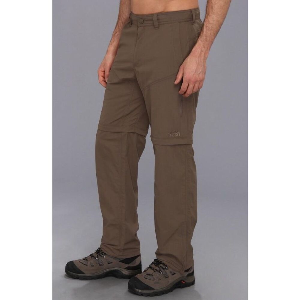 The North Face Brown Convertible Hiking Pants/Shorts - Size 32 (31” inseam)